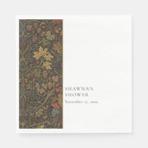 Elegantes vintage Landhaus - Botanischer Herbst Du Serviette