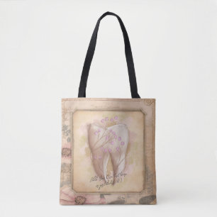 Elegantes Vintages altmodisches Dental-Geschenkhef Tasche