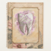 Elegantes Vintages altmodisches Dentalgeschenk Planer (Vorderseite)