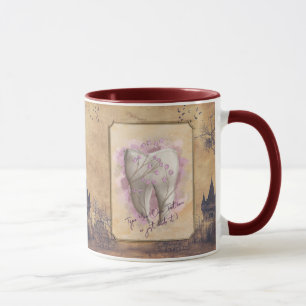 Elegantes Vintages altmodisches Dentalgeschenk Tasse