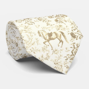 Elegantes, Vintages Beige Elfenbeinrost Krawatte