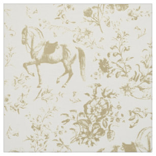 Elegantes Vintages Beige Stoff