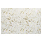 Elegantes Vintages Beige Stoff (Fat Quarter (45,7 x 55,9 cm))