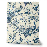 Elegantes Vintages Blue Chinoiserie