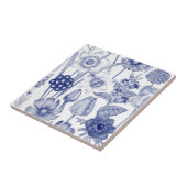 Elegantes, Vintages Blumenmuster Fliese (Seite)