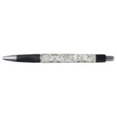 Elegantes Vintages Blumenmuster Kugelschreiber (Vorderseite)