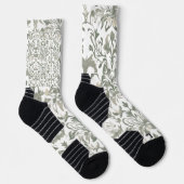 Elegantes Vintages Blumenmuster Socken (Rechts)