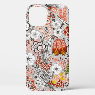 Elegantes Vintages Boho Abstraktes Blumenwerk Case-Mate iPhone Hülle