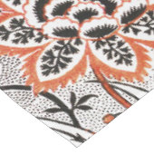 Elegantes Vintages Boho Abstraktes Blumenwerk | Tischdecke (Schrägansicht)