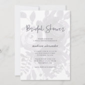 Elegantes, Vintages Brautparty Einladung (Vorderseite)