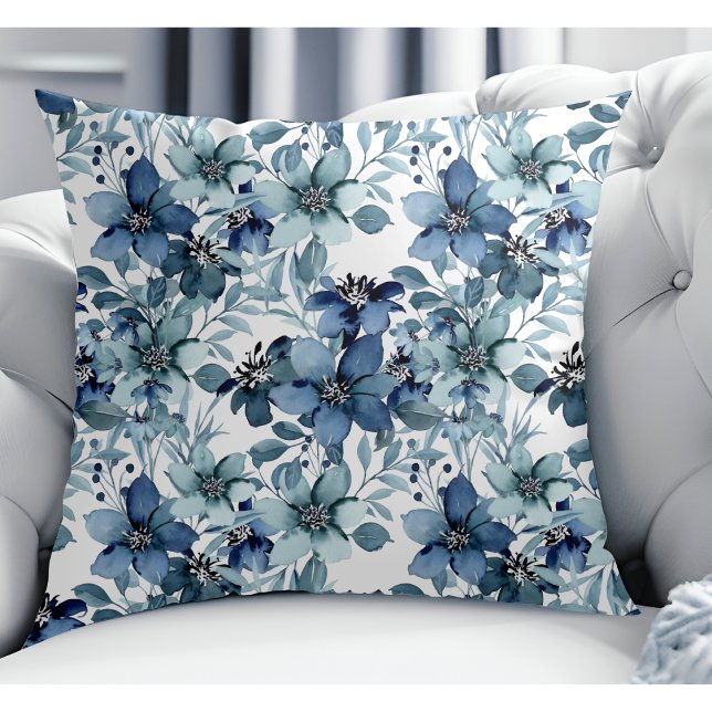 Elegantes Vintages Chintz-Muster Kissen (Von Creator hochgeladen)
