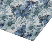 Elegantes Vintages Chintz-Muster Schneidebrett (Ecke)
