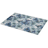 Elegantes Vintages Chintz-Muster Schneidebrett (Ecke)
