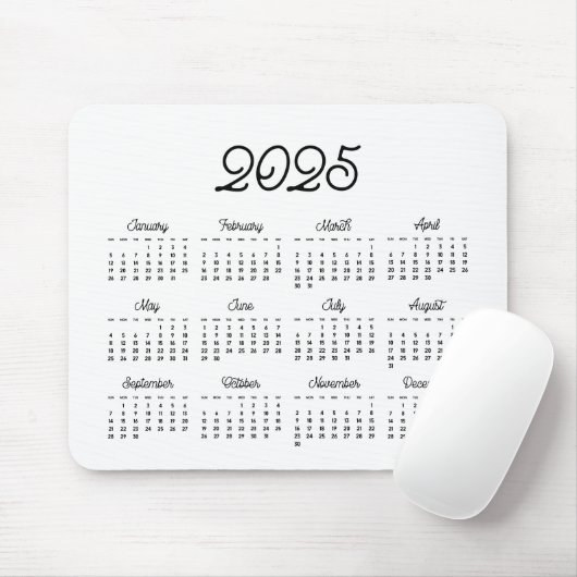 Elegantes Vintages Drehbuch 2023 Mousepad (Mit Mouse)