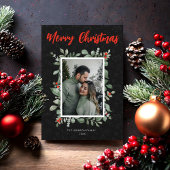 Elegantes, Vintages Foto für fröhliche Weihnachten