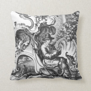 Elegantes Vintages französisches Kissen