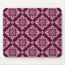 Elegantes Vintages geometrisches Muster Mousepad
