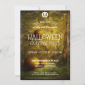 Elegantes Vintages Halloween-Party | Einladung (Vorderseite)