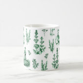 Elegantes Vintages Kräutergarten Kaffeetasse (Mittel)