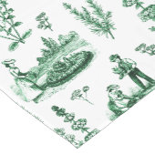 Elegantes Vintages Kräutergarten Kurzer Tischläufer (Ecke)