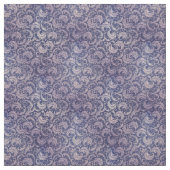 Elegantes, Vintages Lila Damask-Muster Stoff (Muster)