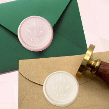 Elegantes Vintages Monogramm