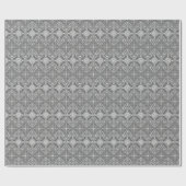 Elegantes Vintages Muster Geschenkpapier (Flach)