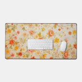 Elegantes Vintages Muster Schreibtischunterlage (Tastatur & Maus)