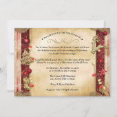 Elegantes Vintages Party Einladung (Vorderseite)