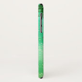 Elegantes Vintages Pfauenwerk Case-Mate iPhone Hülle (Hinten/Links)