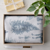 Elegantes Vintages Pferd im Schneewaldtoil Seidenpapier (Geschenk)