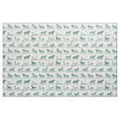 Elegantes Vintages Pferdegeflecht Stoff (Yard (91,4 cm))
