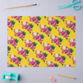 Elegantes Vintages Rosa Seidenpapier (Basteln)