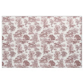 Elegantes Vintages Rotes Pferd Stoff (Yard (91,4 cm))