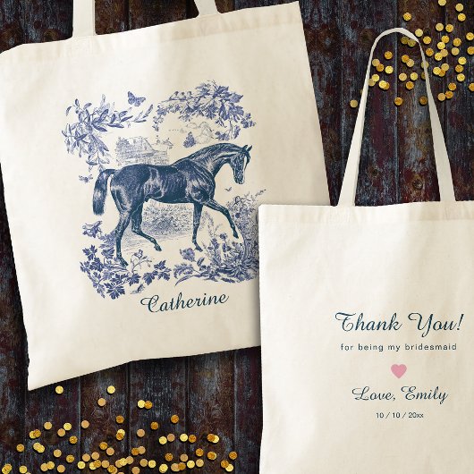 Elegantes Vintages Rotes Rotes Tessin Tragetasche