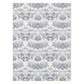 Elegantes, Vintages Schwarz-Tolles-Monogramm Tischdecke (Vorderseite)