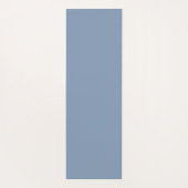 Elegantes Vintages Seepferd Blue Ocean Waves Name Yogamatte (Rückseite)