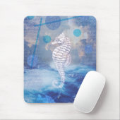 Elegantes Vintages Seepferd Mousepad (Mit Mouse)