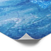 Elegantes Vintages Seepferd Poster (Ecke)