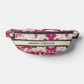 Elegantes Vintages Seetoile de jouy monogram s Bauchtasche (Ablage )