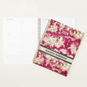 Elegantes Vintages Seetoile de jouy Monogramm Planer (Anzeige)