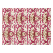 Elegantes Vintages Seetoile de jouy Monogramm Tischdecke (Vorderseite (Horizontal))