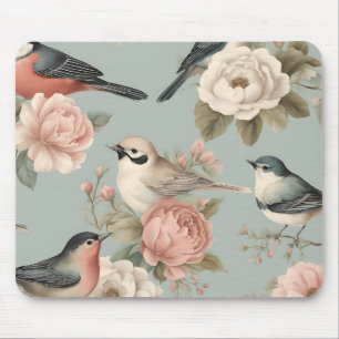 Elegantes Vintages Shabby Chic Tagecore Mousepad