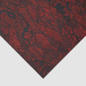 Elegantes Vintages Spitzenpapier Seidenpapier (Ausschnitt)