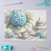 Elegantes Vintages Tee-Party-Tissue Seidenpapier (Basteln)