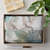 Elegantes Vintages Tee-Party-Tissue Seidenpapier (Geschenk)