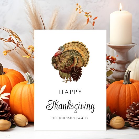 Elegantes Vintages Türkisches Abendessen Einladung