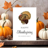 Elegantes Vintages Türkisches Abendessen Einladung