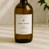 Elegantes Vinyl Wasserdichte Badezimmermarken, Set Aufkleber