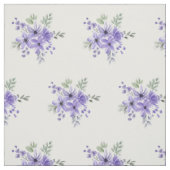 Elegantes Violet Blumenmuster Stoff (Muster)